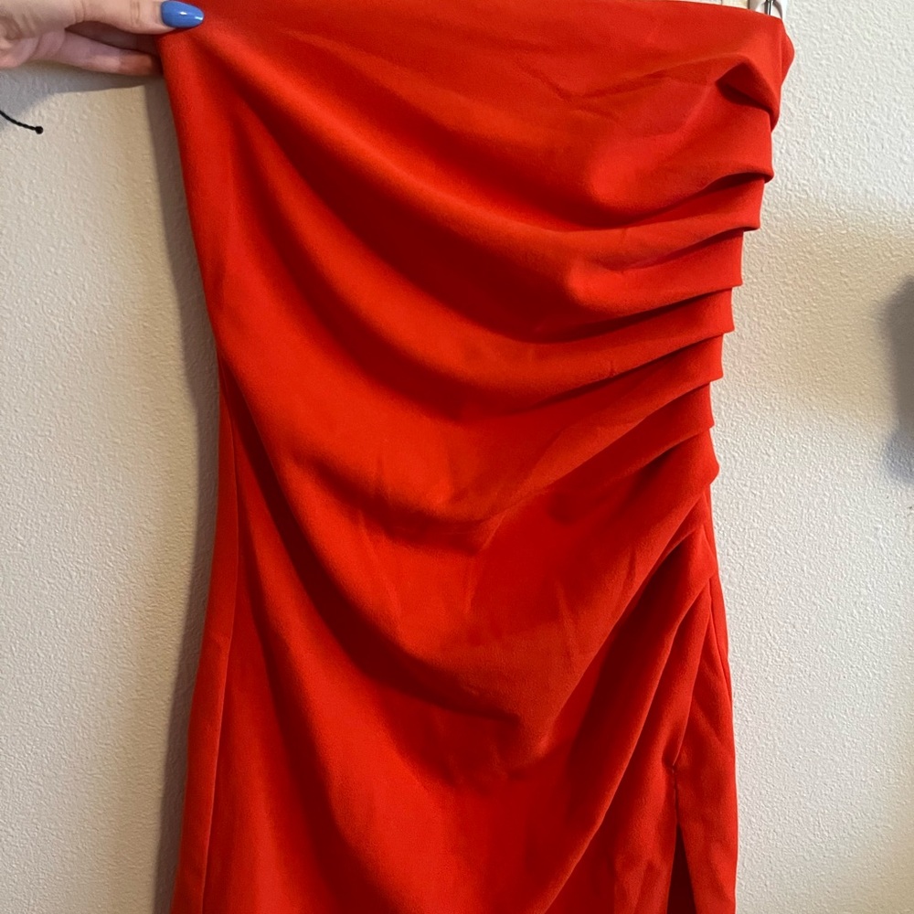 Lucy in the Sky Vibrant Red Dress